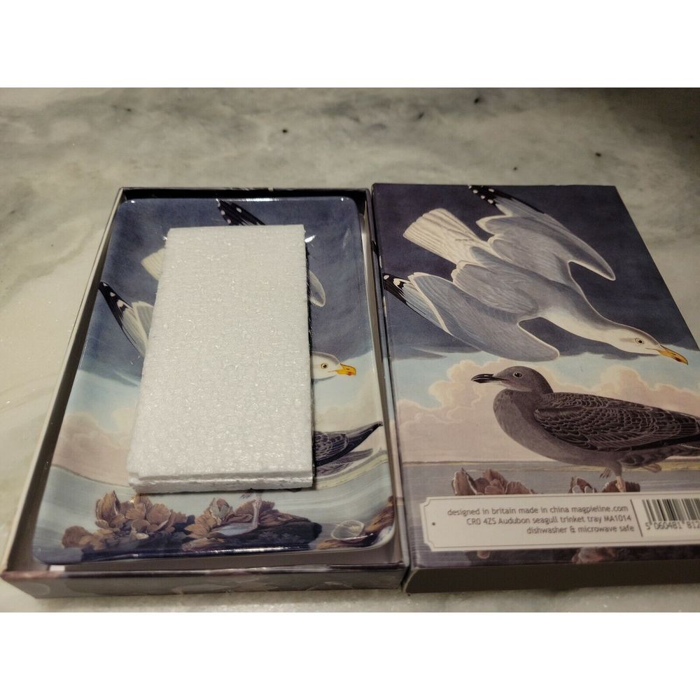 Audubon Seagull‎ Trinket Tray ma1014